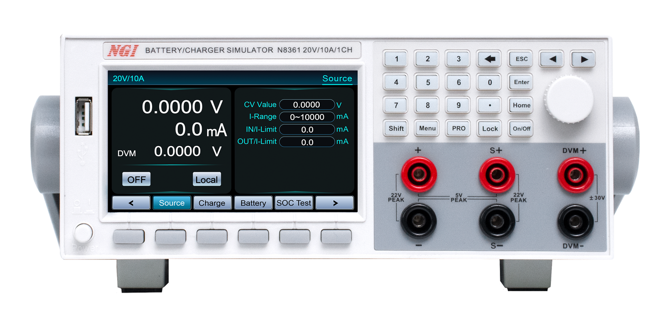 N8361 Series High-accuracy Programmable Battery Simulator — Rexgear
