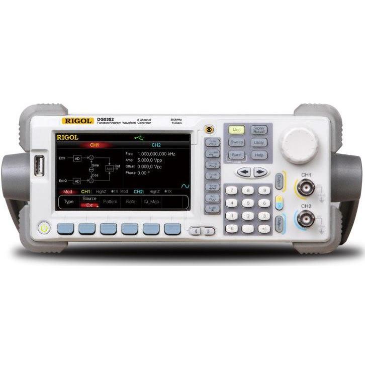 Rexgear_Rigol DG5352 350 MHz, 2 Channel, 14 bit Arbitrary Waveform and Function Generator with 128 Mpt arb memory