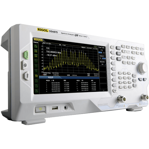 Rexgear_Rigol DSA875-TG 7.5 GHz Spectrum Analyzer with Built-In Tracking Generator